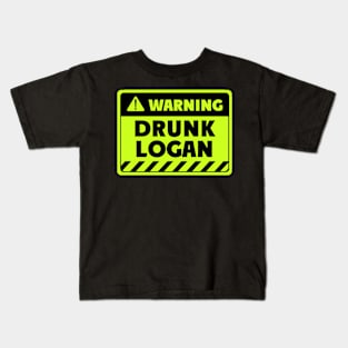 drunk Logan Kids T-Shirt